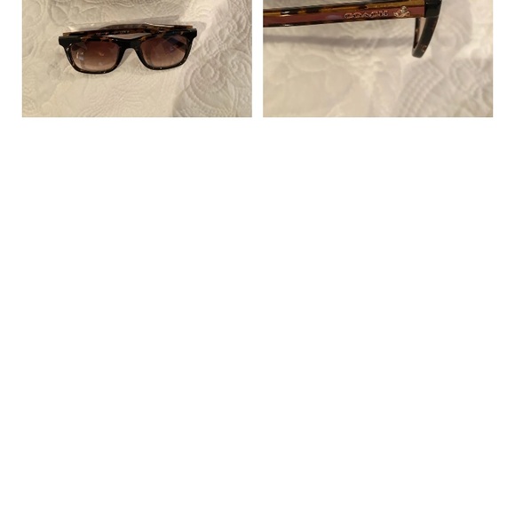 Coach Tortoise Shell Sunglasses - Picture 1 of 1